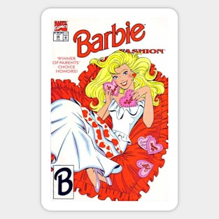 Barbie Comics - Be her Valentine Sticker